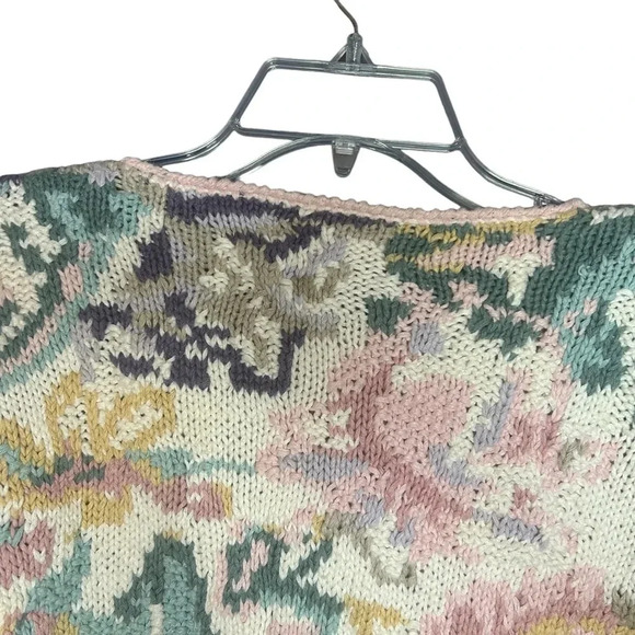 Vintage Y2K 90s sweater Maurice’s knit women’s size medium - Picture 12 of 14